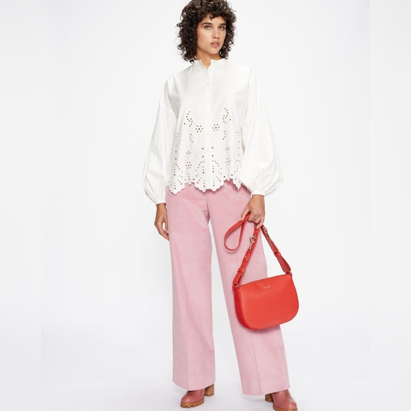 SOLD Ted Baker London Women's Eyelet Blouse - Picture 2 of 7